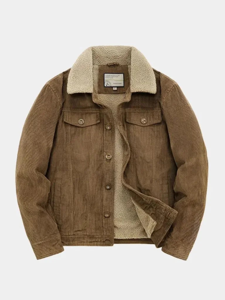 Minimalist Vintage Corduroy Jacket | Savile & Co.