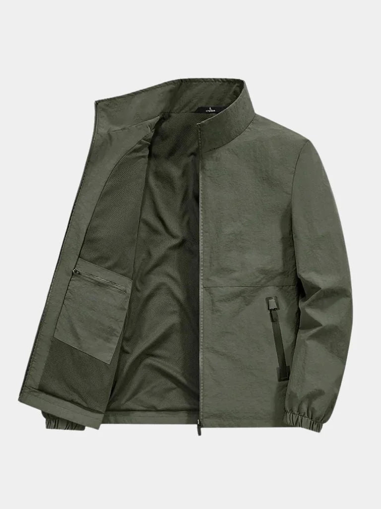 Modern Utility Zip Jacket | Savile & Co.