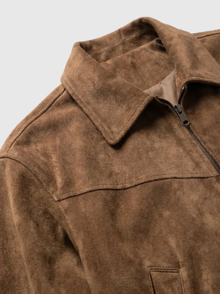 Monaco Suede Vintage Jacket | Savile & Co.