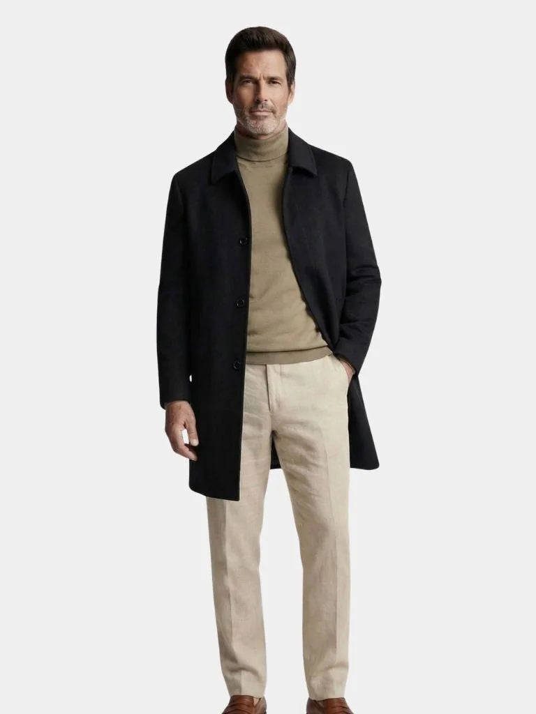 Monarch Wool Classic Coat | Savile & Co.