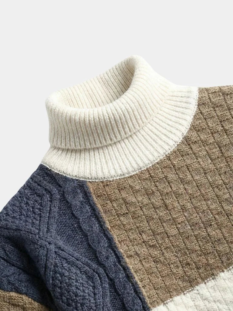 Mosaic Artisan Knit Sweater | Savile & Co.