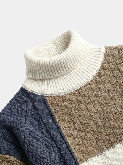 Mosaic Artisan Knit Sweater | Savile & Co.
