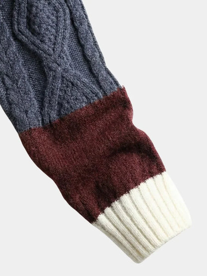 Mosaic Artisan Knit Sweater | Savile & Co.