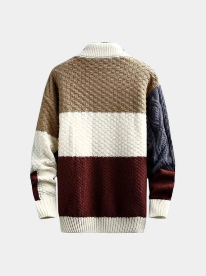 Mosaic Artisan Knit Sweater | Savile & Co.
