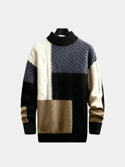 Mosaic Artisan Knit Sweater | Savile & Co.