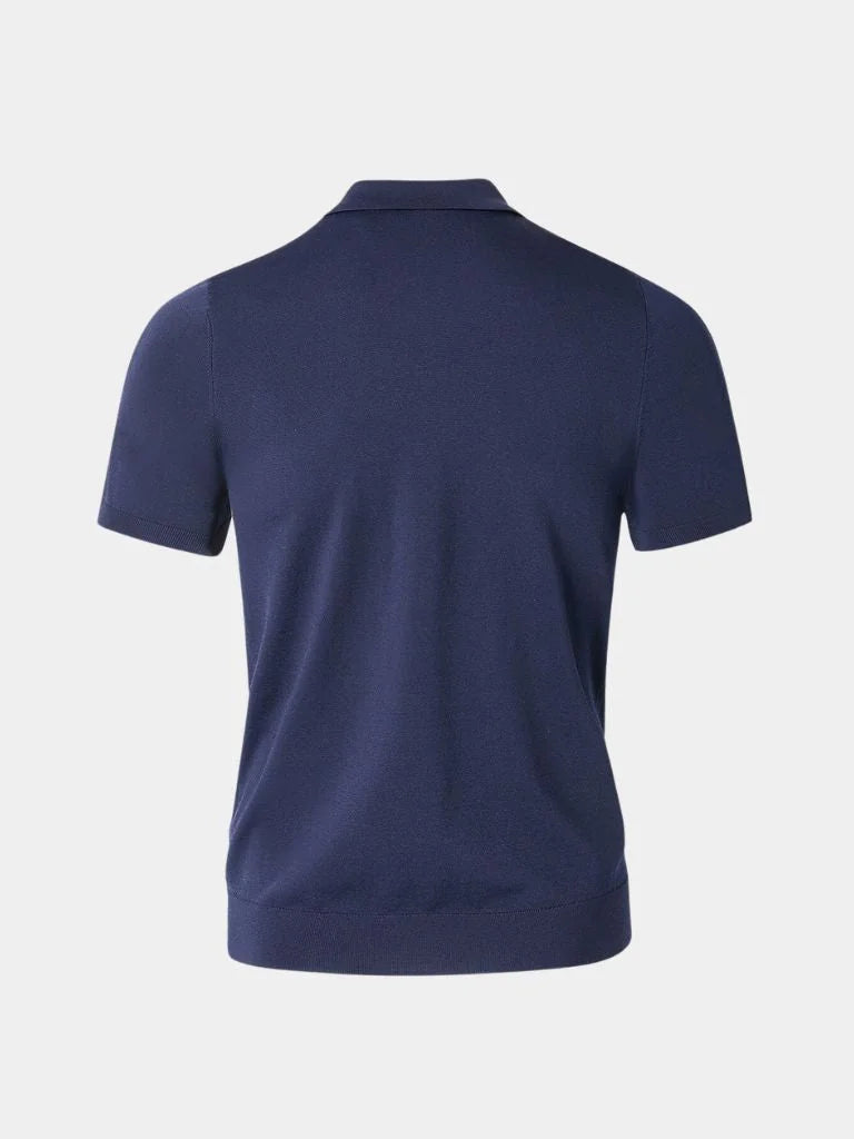 Navy Class Polo | Savile & Co.