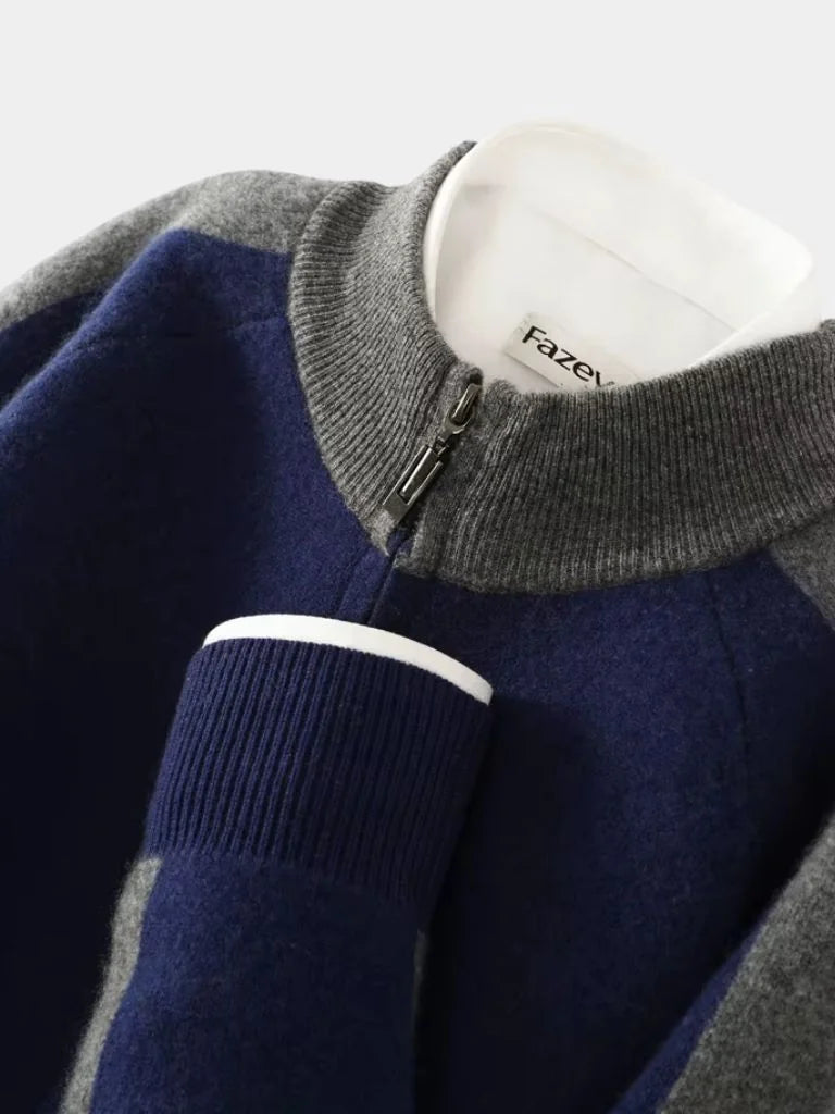 Navy Heritage Cashmere Set | Savile & Co.