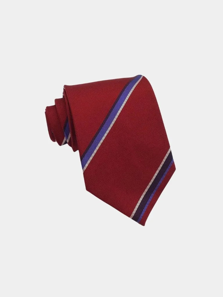 Navy Ledger Tie | Savile & Co.