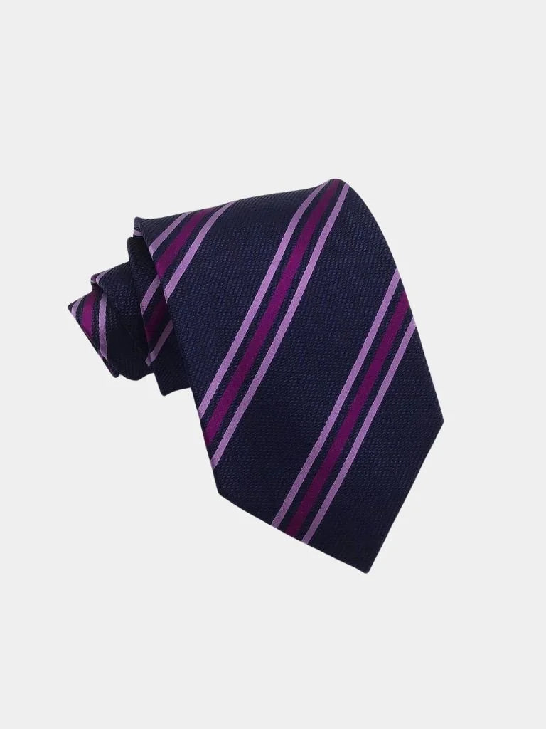 Navy Ledger Tie | Savile & Co.