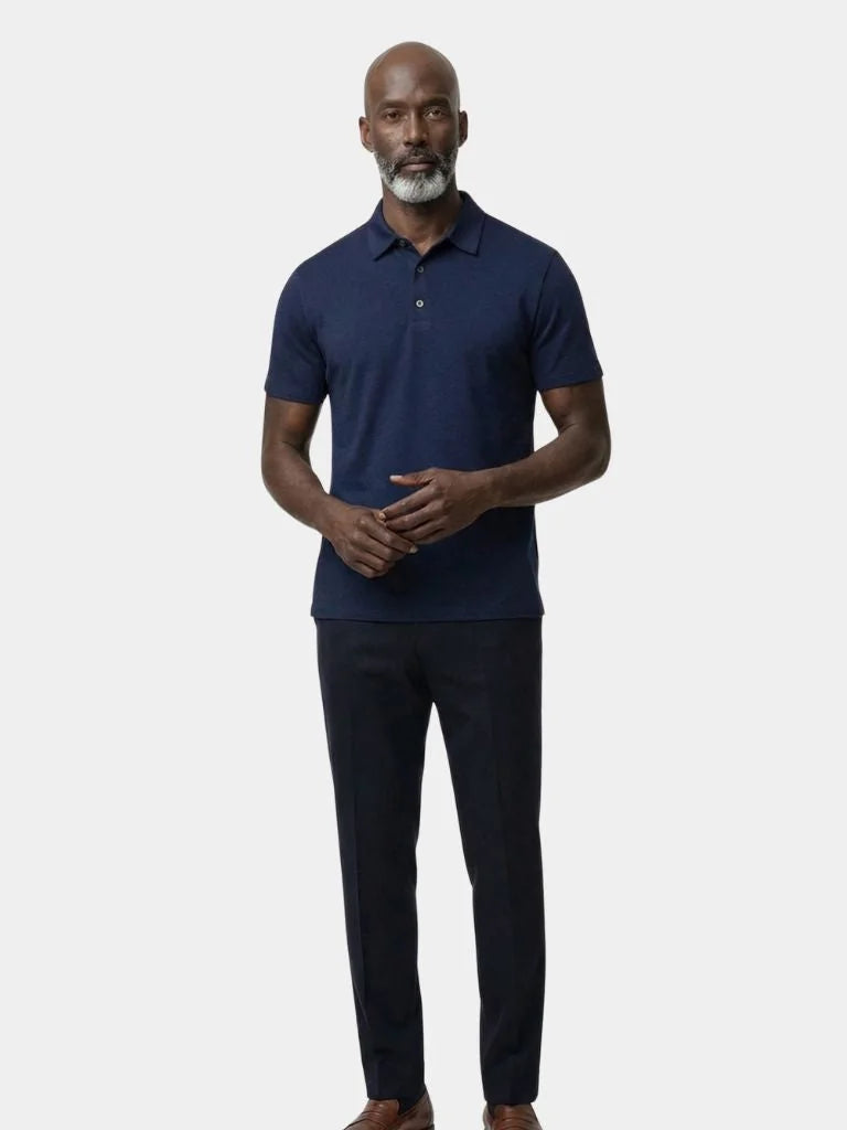 Navy Windsor Polo | Savile & Co.