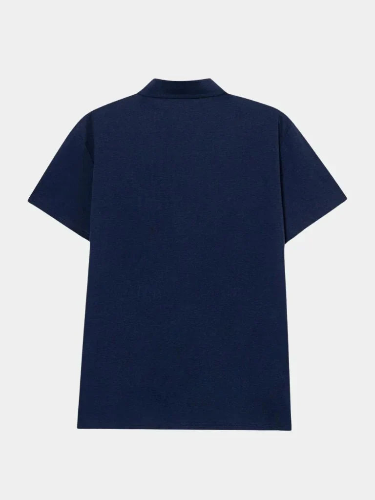 Navy Windsor Polo | Savile & Co.