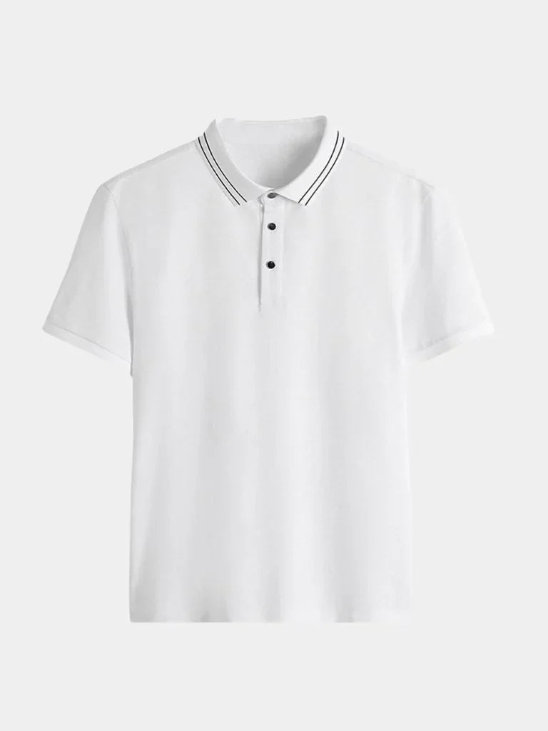 Obsidian Trim Polo | Savile & Co.