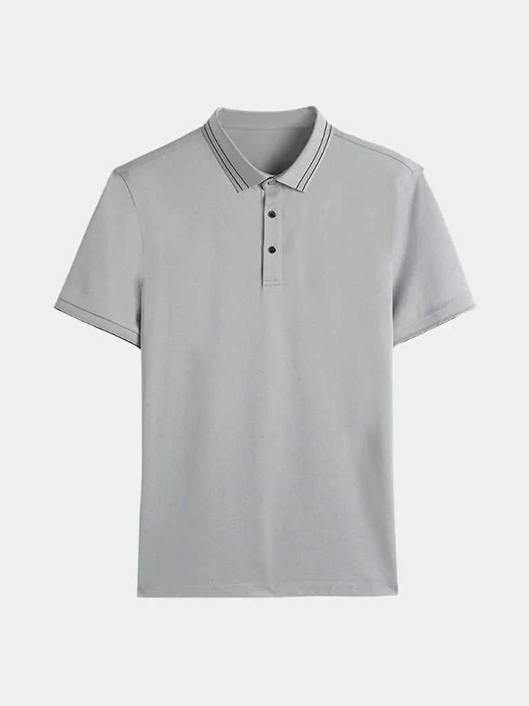 Obsidian Trim Polo | Savile & Co.