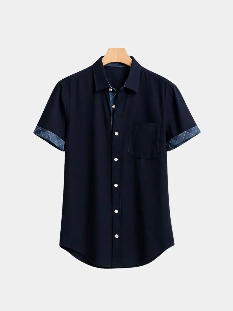 Ocean Detail Casual Shirt | Savile & Co.