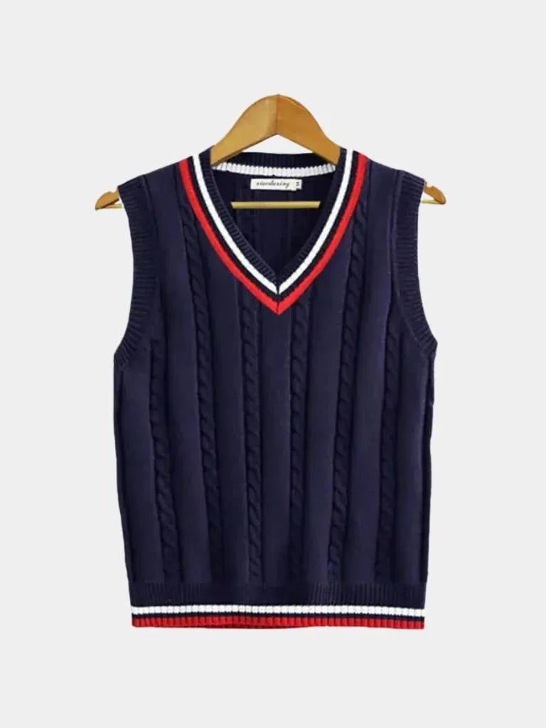 Old Money Essential Knit Vest | Savile & Co.