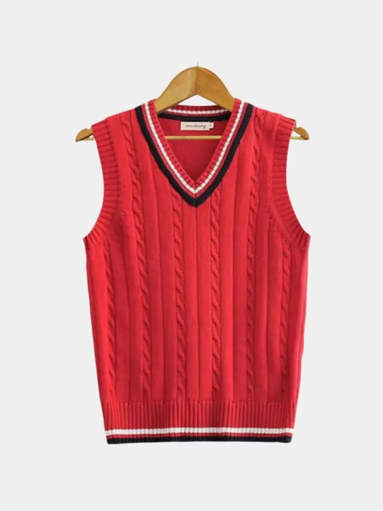 Old Money Essential Knit Vest | Savile & Co.