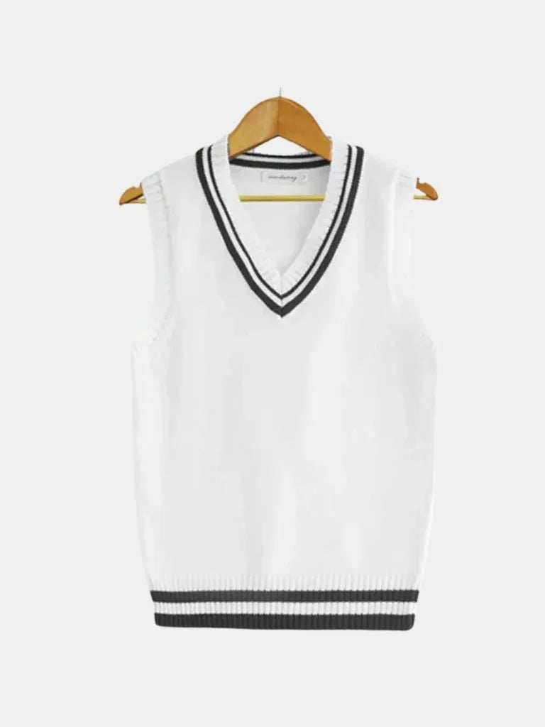 Old Money Essential Knit Vest | Savile & Co.