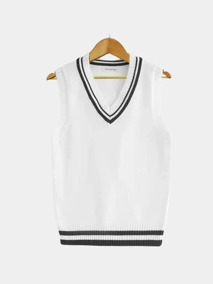 Old Money Essential Knit Vest | Savile & Co.