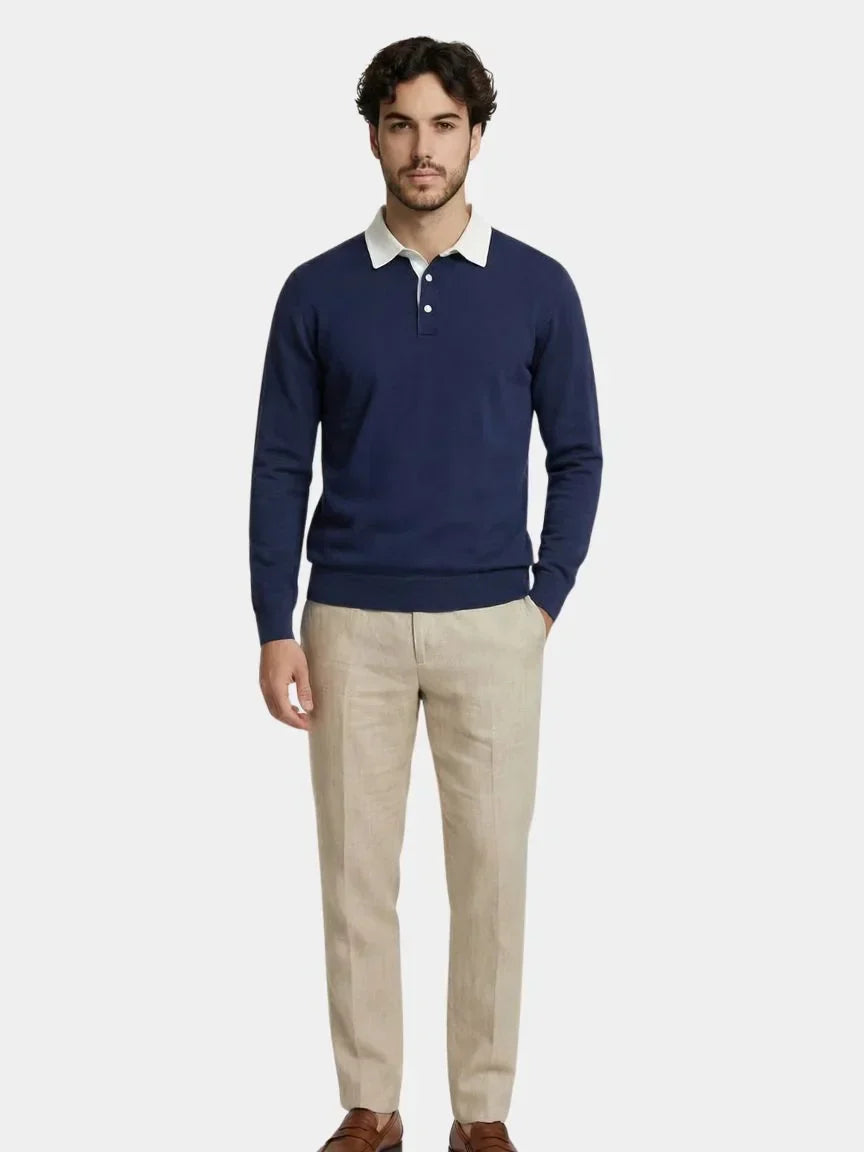 Old Money Essential Polo Shirt | Savile & Co.
