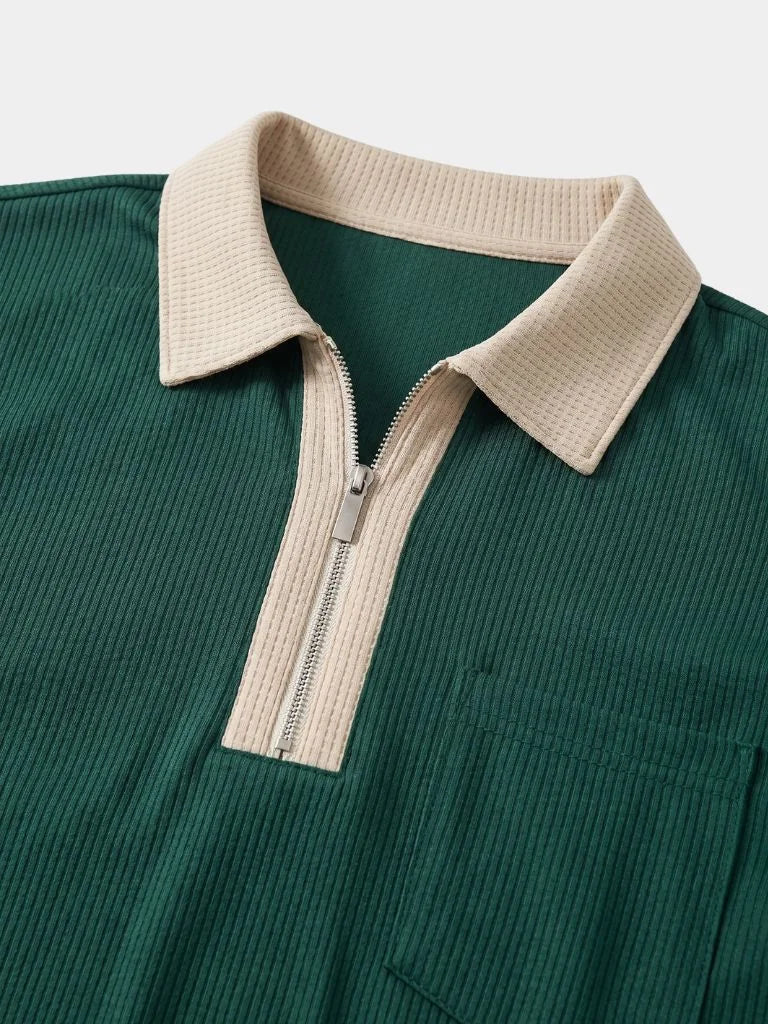 Precision Grid Zipper Set | Savile & Co.