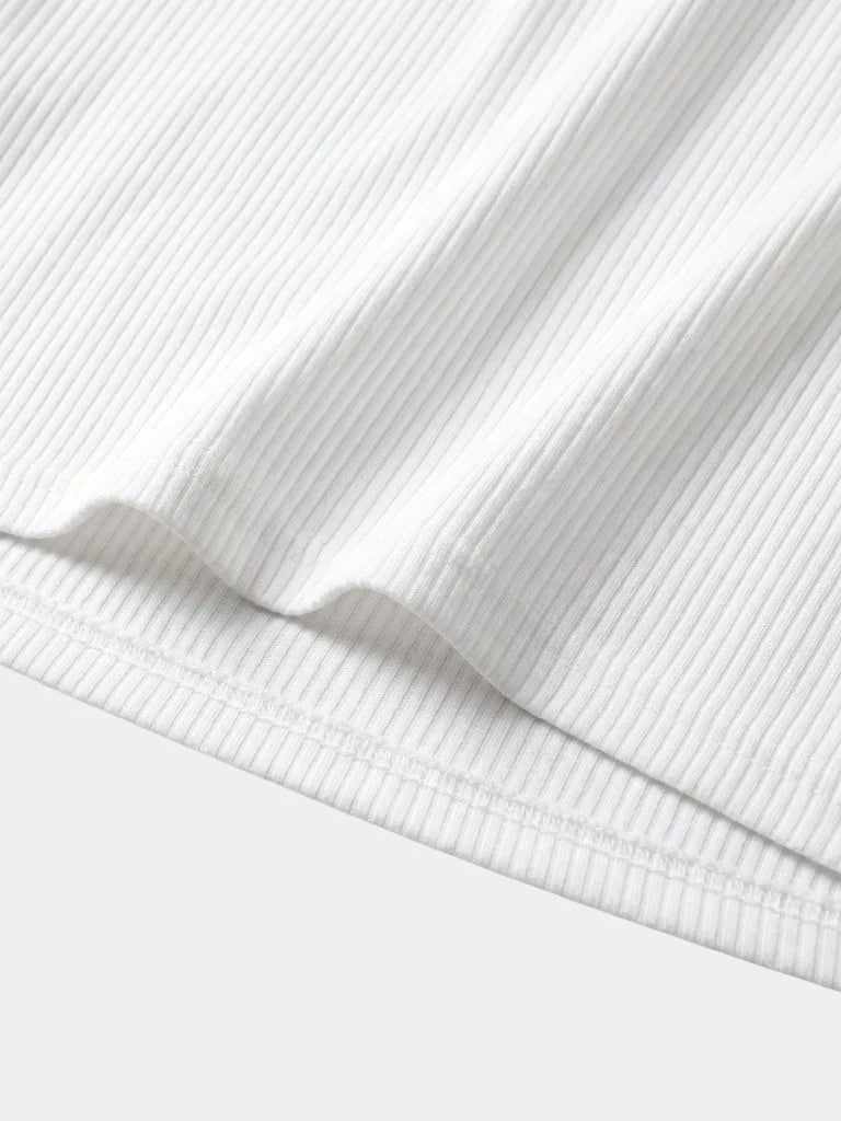 Precision Ribbed Muscle T-Shirt | Savile & Co.