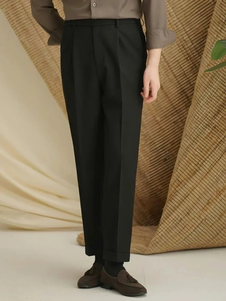 Premium Classic Elastic Trousers | Savile & Co.