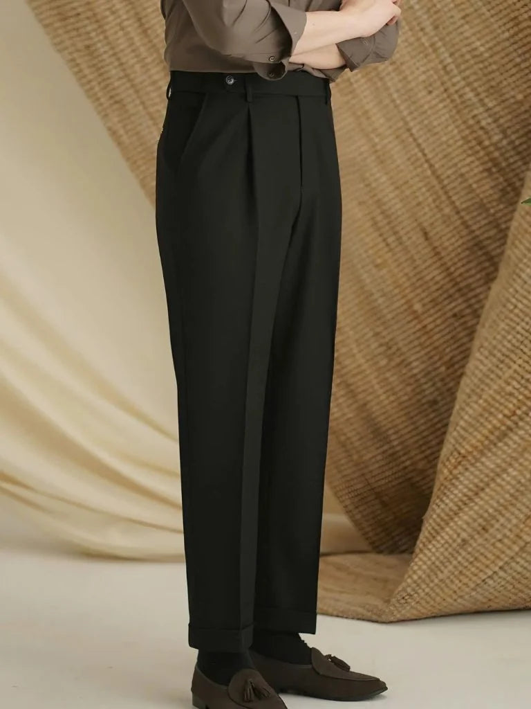 Premium Classic Elastic Trousers | Savile & Co.