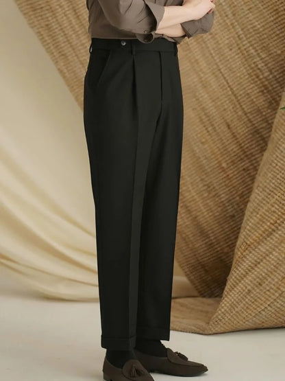 Premium Classic Elastic Trousers | Savile & Co.