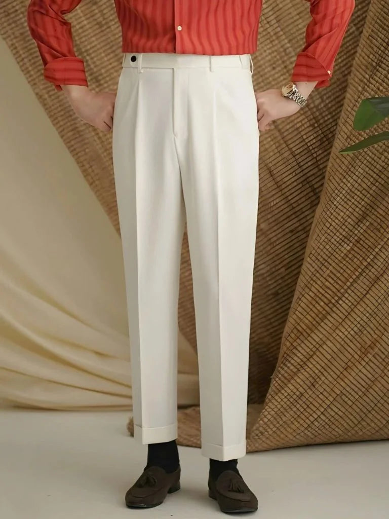 Premium Classic Elastic Trousers | Savile & Co.