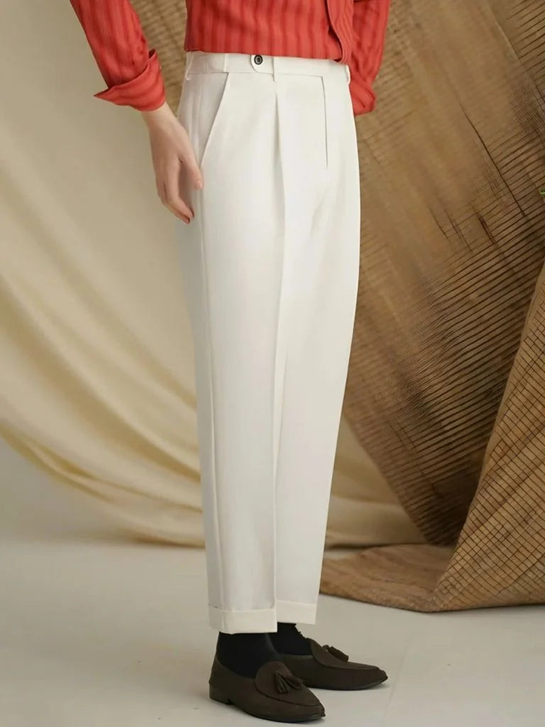 Premium Classic Elastic Trousers | Savile & Co.