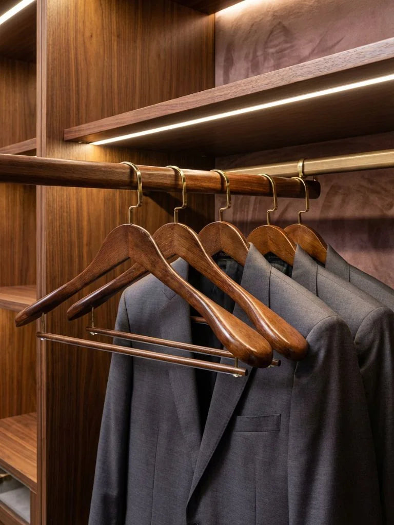 Premium Wood Hanger Set | Savile & Co.