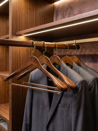Premium Wood Hanger Set | Savile & Co.