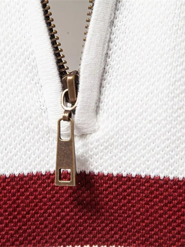 Quarter-Zip Jumper Sweater | Savile & Co.
