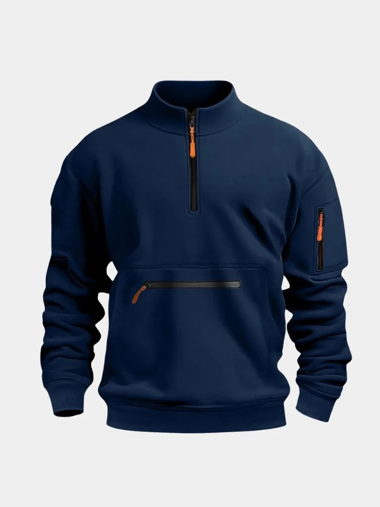 Regent Utility Quarter-Zip | Savile & Co.