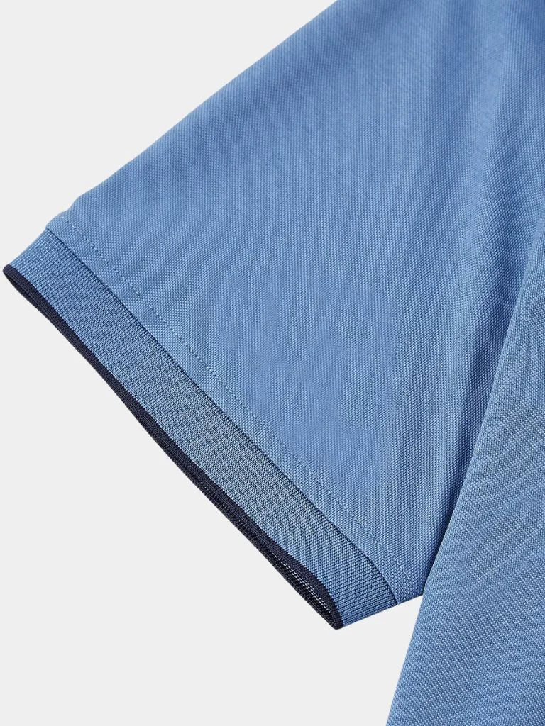 Regis Quarter Zip Polo | Savile & Co.