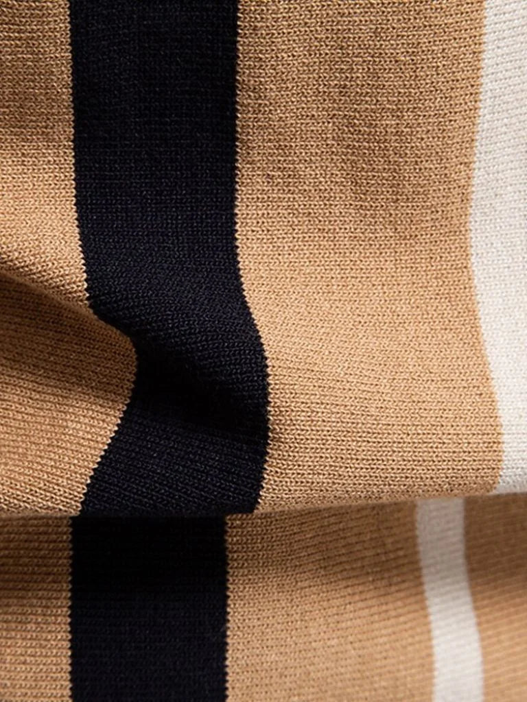 Retro Stripe Polo | Savile & Co.