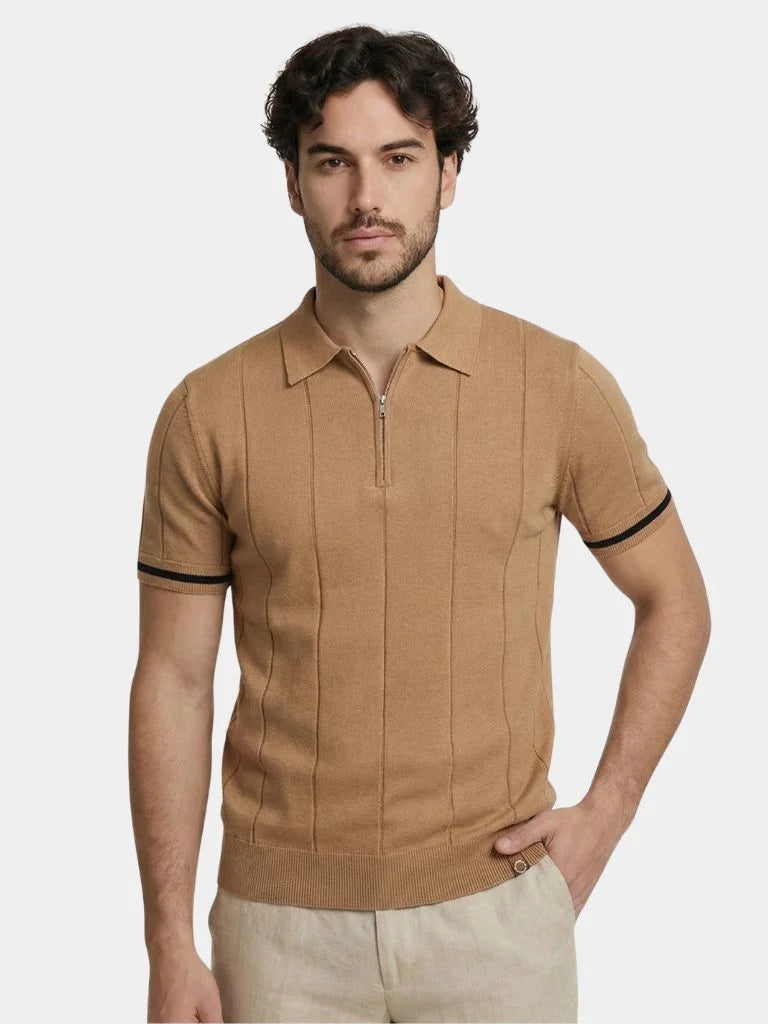 Royal Zip Polo | Savile & Co.