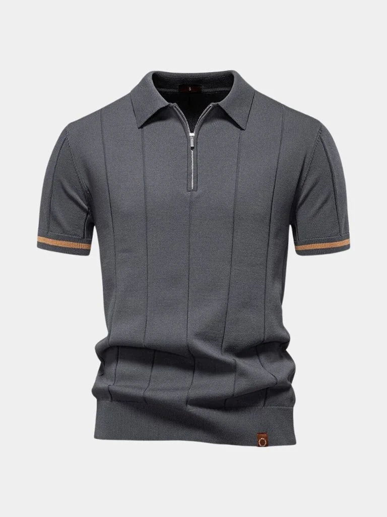 Royal Zip Polo | Savile & Co.