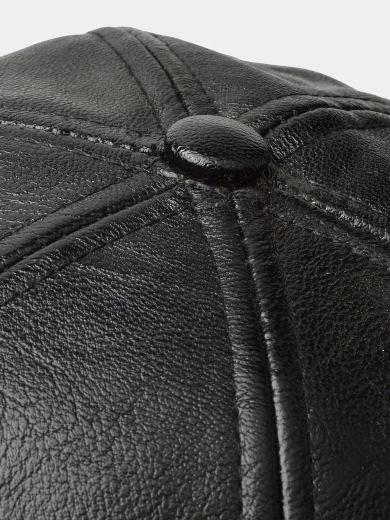 Rustic Crown Leather Cap | Savile & Co.