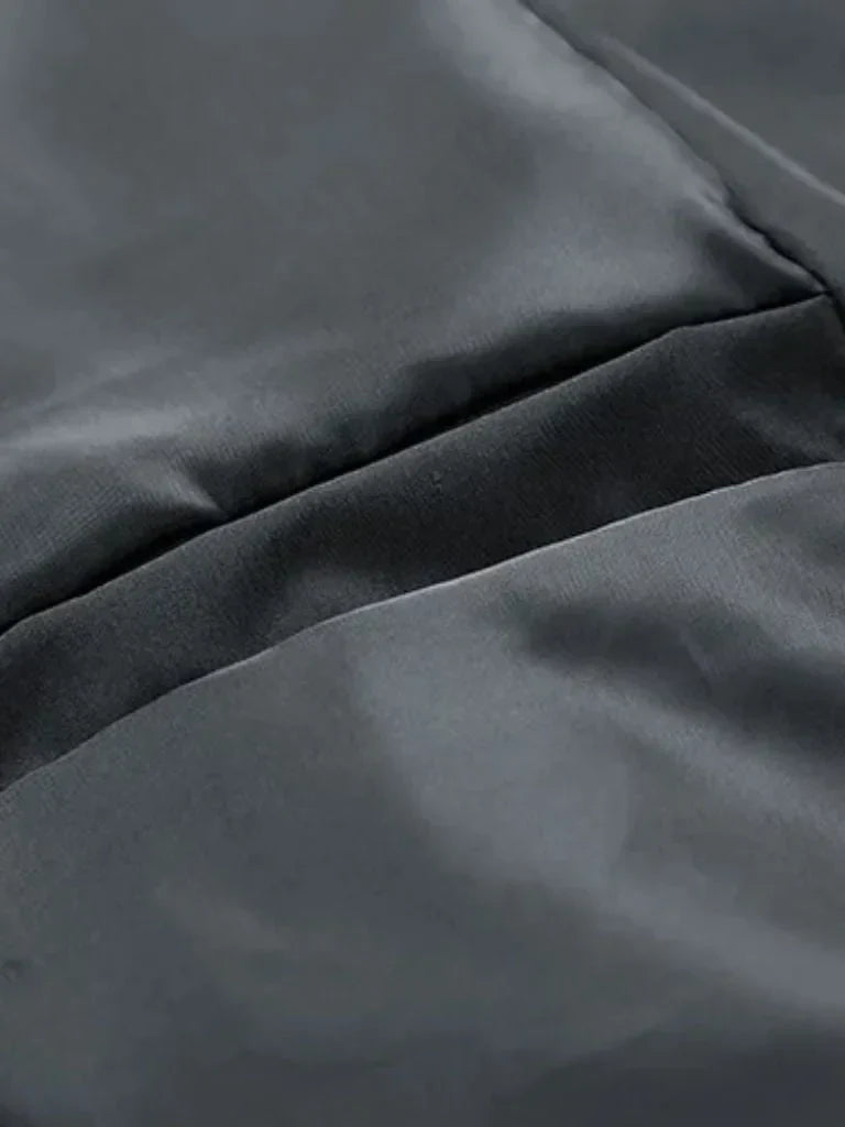 Sherpa Sleeves Padded Bomber Jacket | Savile & Co.