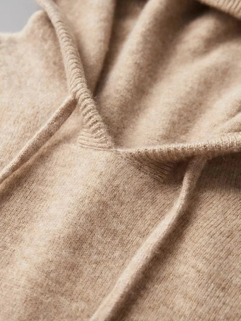 100% Cashmere Hooded Sweater | Savile & Co.