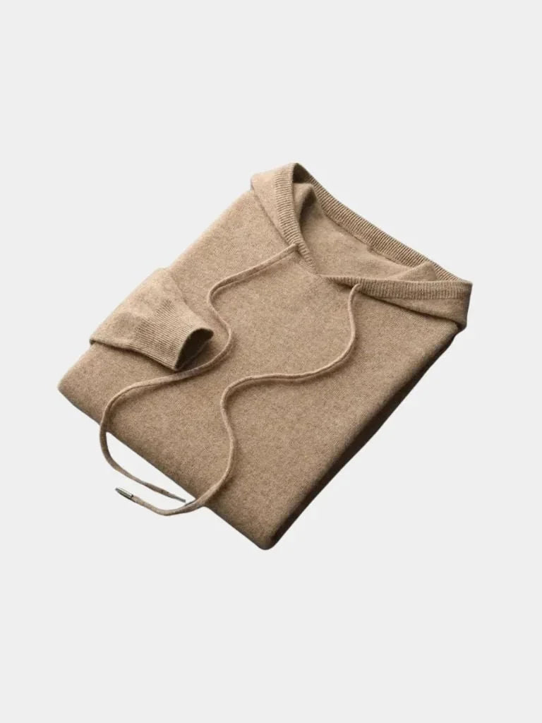 100% Cashmere Hooded Sweater | Savile & Co.