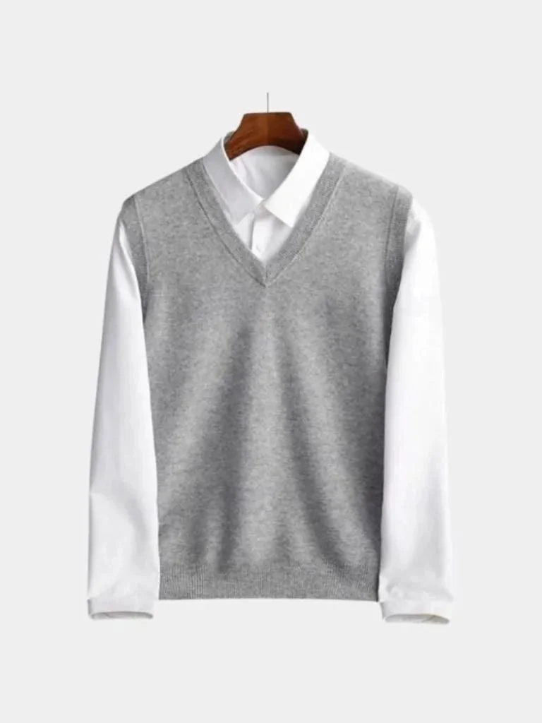 100% Merino Wool Sweater Vest | Savile & Co.