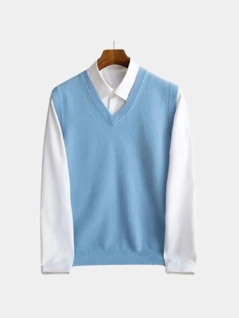 100% Merino Wool Sweater Vest | Savile & Co.