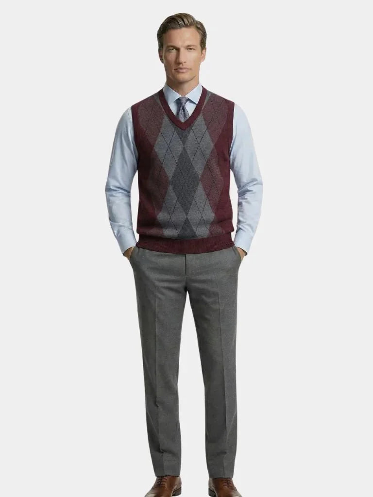 Academic Essential Knit Vest | Savile & Co.