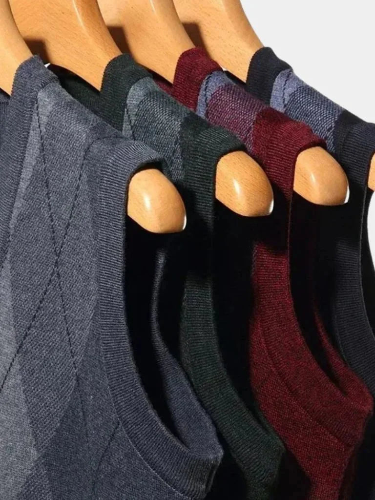 Academic Essential Knit Vest | Savile & Co.