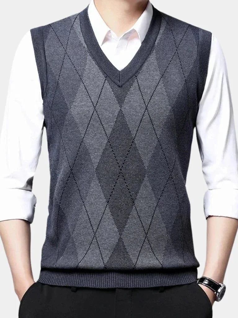 Academic Essential Knit Vest | Savile & Co.
