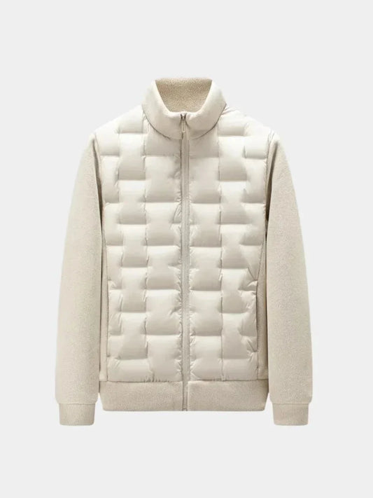 Alpine Cream Hybrid Jacket | Savile & Co.