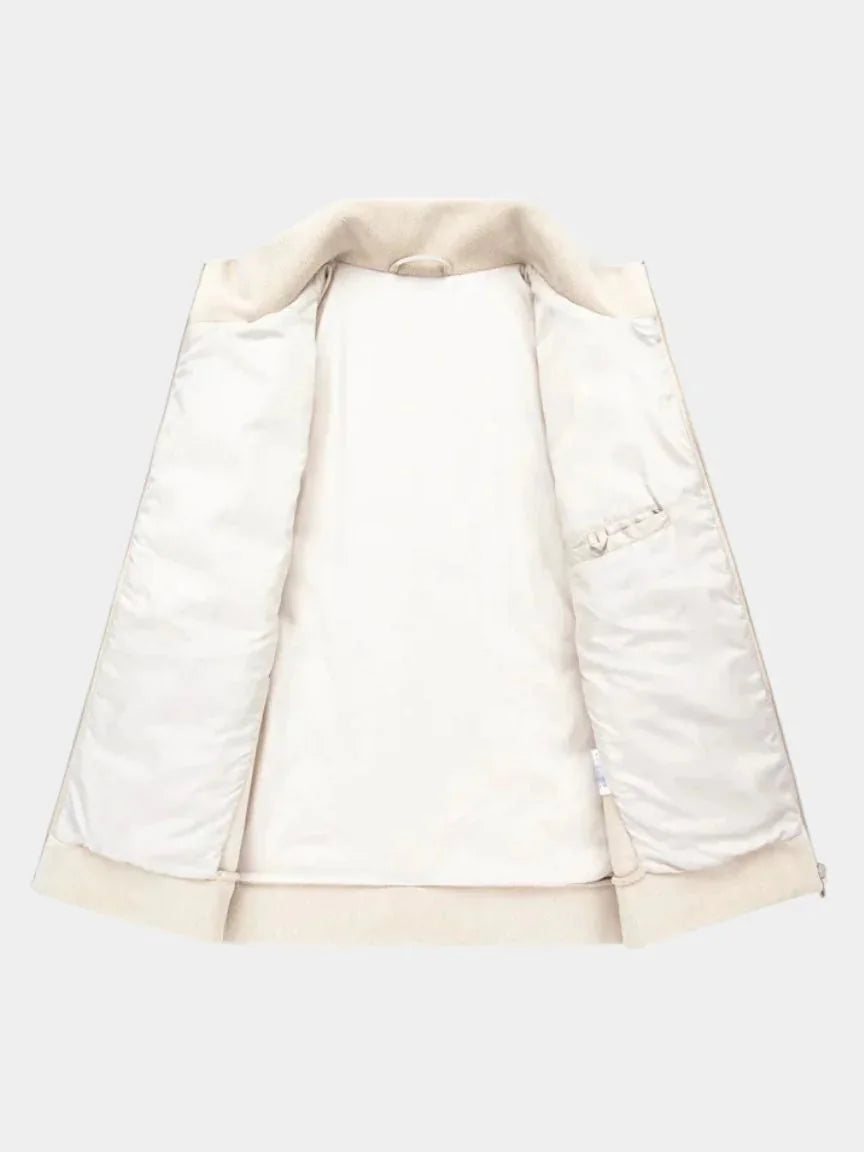 Alpine Cream Hybrid Jacket | Savile & Co.