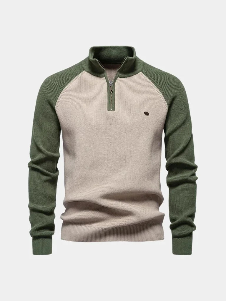 Apex Sport-Luxe Quarter Zip | Savile & Co.